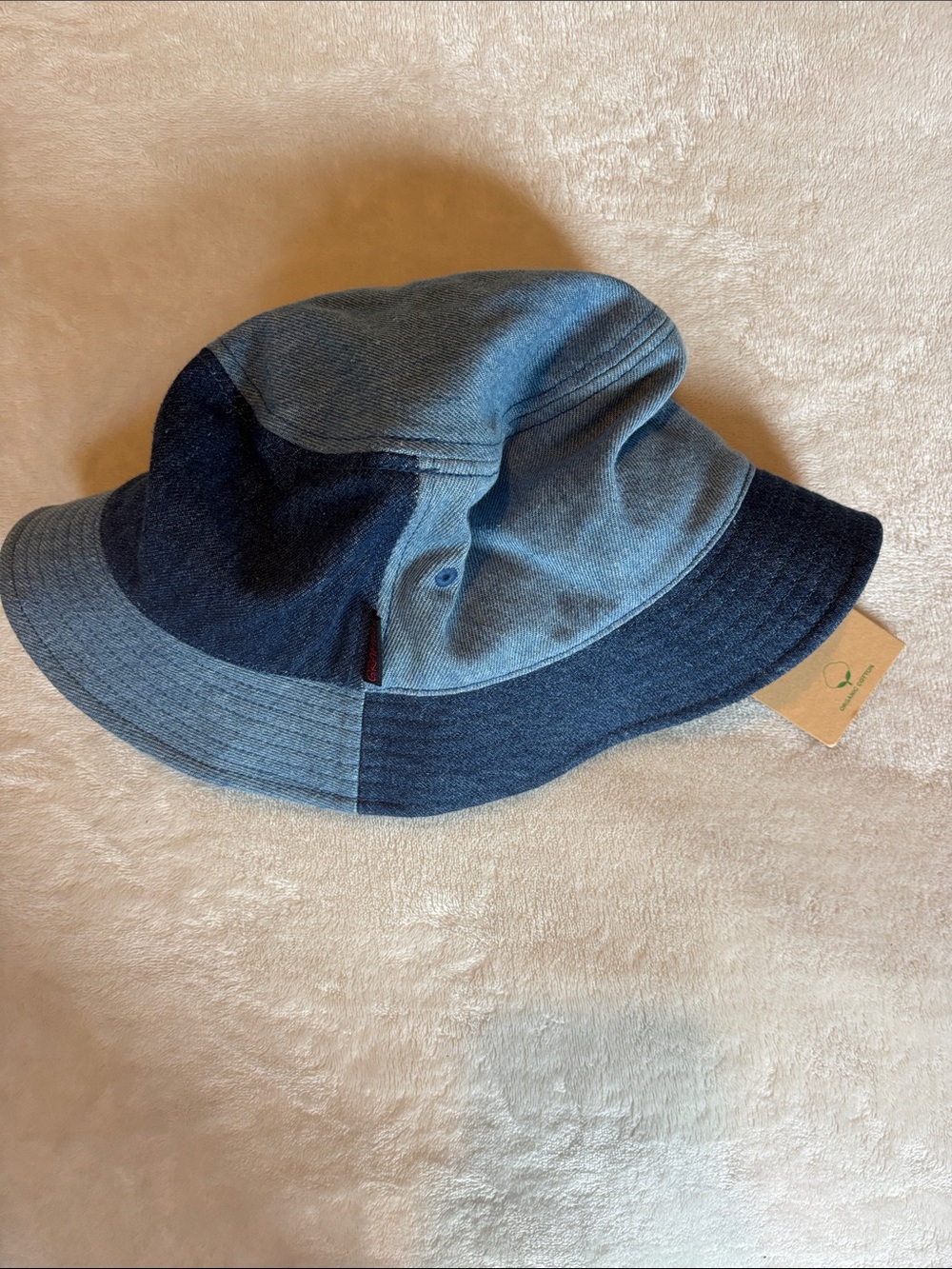 Women’s Two-Tone Blue Denim Bucket Hat